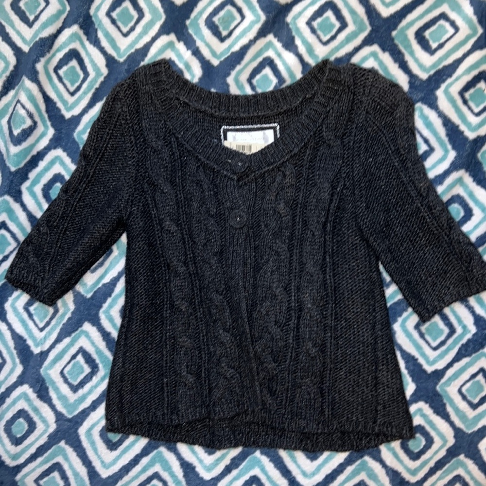 American Eagle Sweater Cardigan Dark Grey